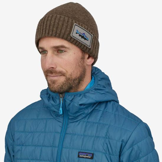  파타고니아 모자 Patagonia Brodeo Beanie '73 Skyline/Pine Needle Green - PATAGONIA