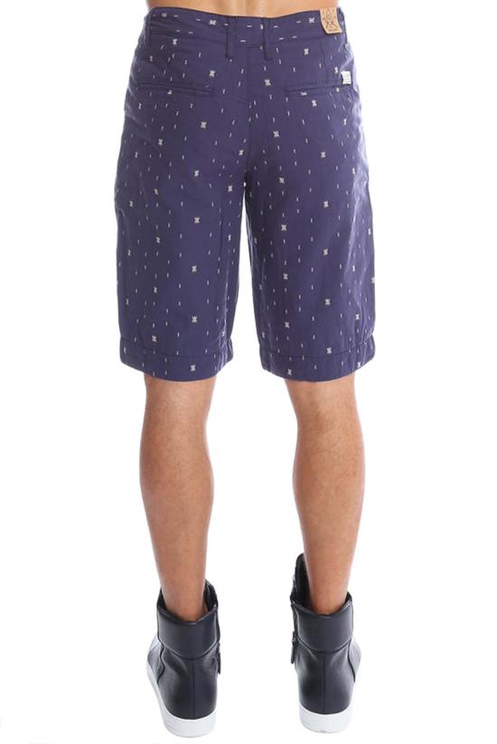 3rd & Army 숏팬츠 Invader Lined Walk Short Light Blue/Red - OTHER BRANDS