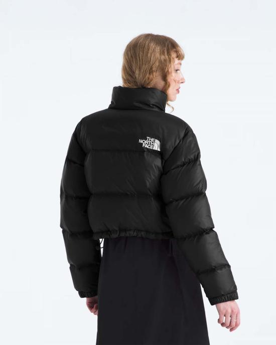  노스페이스 숏패딩 눕세 숏 재킷 TNF 블랙 - NORTH FACE