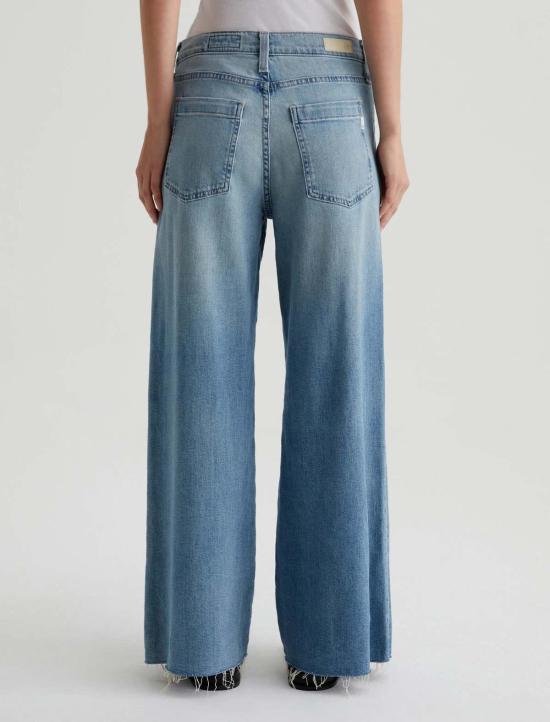  아드리아노 골드슈미드 데님 팬츠 Ag Jeans Stella Ankle Palazzo Aries - ADRIANO GOLDSCHMIED