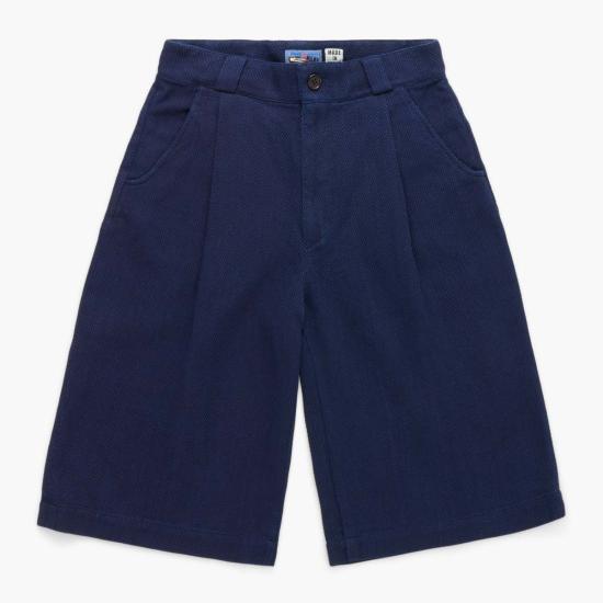  Blue Blue Japan 숏팬츠 블루 블루 재팬 사시코 와이드 쇼츠 인디고