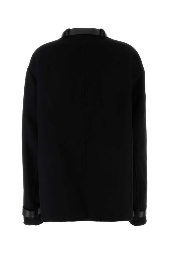  질샌더 코트 질 샌더 캐시미어  블랙 - JIL SANDER