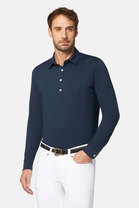  볼리올리 폴로 티셔츠 91408FA0729 0793 BLUE - BOGLIOLI