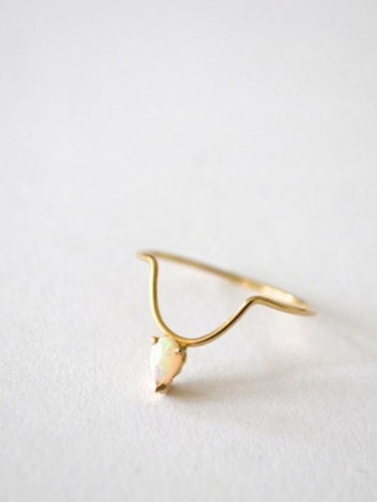  amarilo 반지 아마릴로 페이  14K 골드