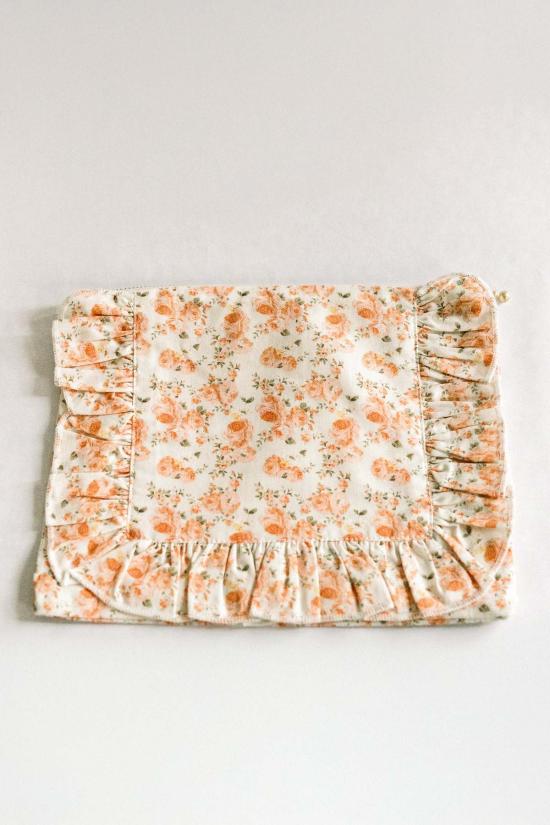 [키즈] 파이퍼 앤 클로스 액세서리 키즈 파이퍼&클로스 플로럴 파우치 Floraison De Corail - PIPER&CLOTH