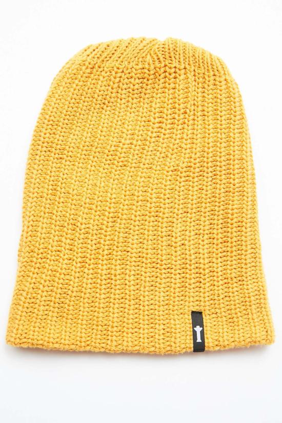  토템 브랜드 컴퍼니 비니 토템 브랜드(Totem Brand Co.) 솔리드 워치 캡 비니 골드 - TOTEM BRAND CO.