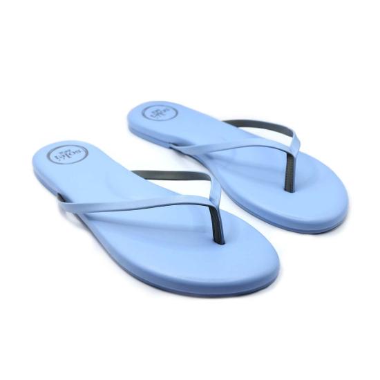  Solei Sea 샌들 솔레이 씨 인디 클래식 얇은 스트랩  메탈릭 블루 스카이 - OTHER BRANDS