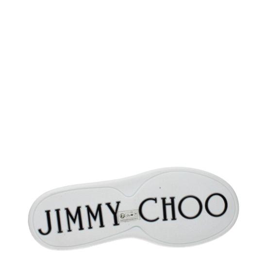  지미추 스니커즈 가죽 로우탑  블랙 - JIMMY CHOO
