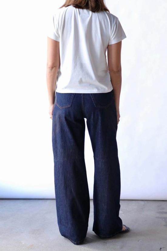  MM6 메종마르지엘라 반팔 티셔츠 Mm6 메종 마르지엘라 시그니처 저지 티셔츠 - MM6 MAISON MARGIELA