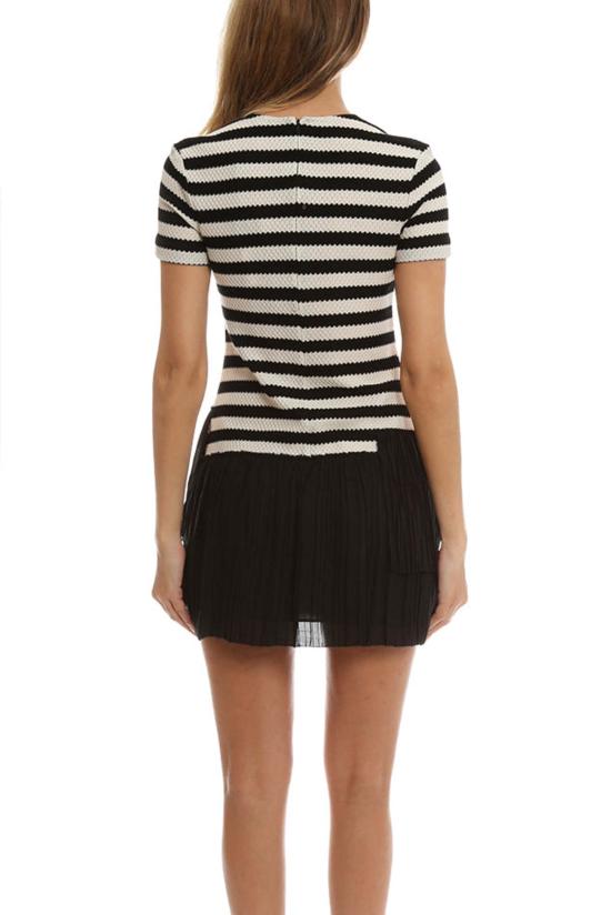  Thakoon Addition 숏 원피스 T116SJDR1177 BLACK CREAM - OTHER BRANDS