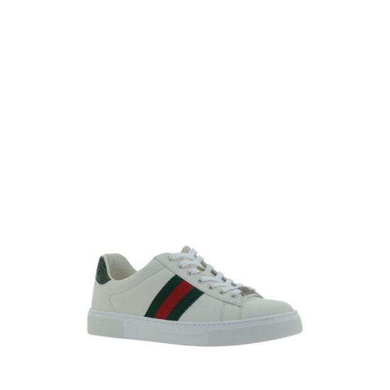 26FW 구찌 스니커즈 송아지 가죽 보스 타우러스 로우탑 - GUCCI