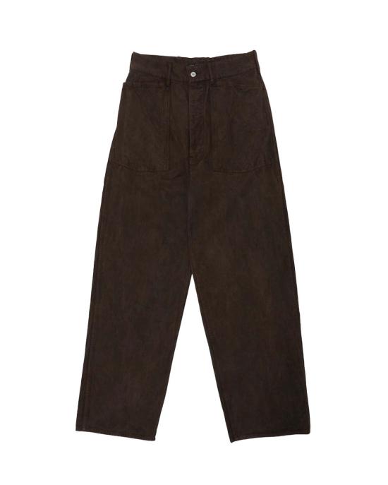  타이가 타카하시 스트레이트 팬츠 TTSS26220 BROWN