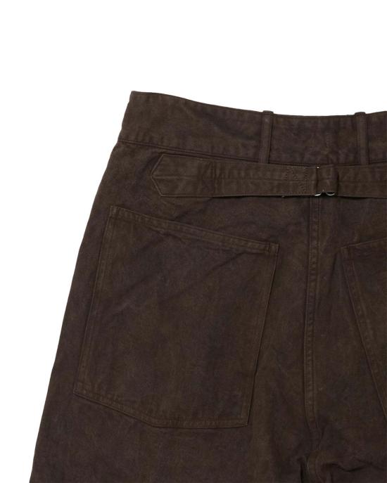  타이가 타카하시 스트레이트 팬츠 TTSS26220 BROWN - TAIGA TAKAHASHI