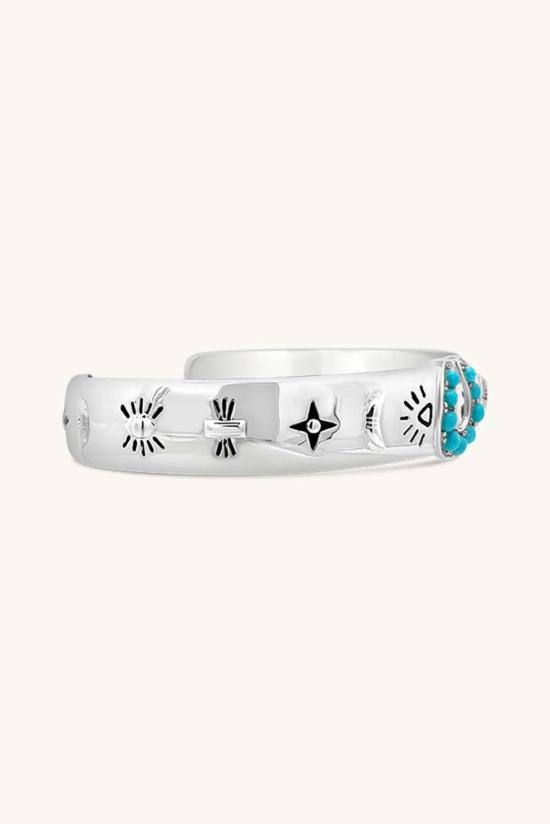  시에라 윈터 주얼리 팔찌 럭키 스타 커프  실버 - SIERRA WINTER JEWELRY