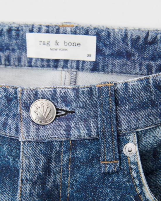  랙앤본 데님 팬츠 미라마 앤디 앵클 와이드 레그 팬츠 킴버 워시 - RAG & BONE