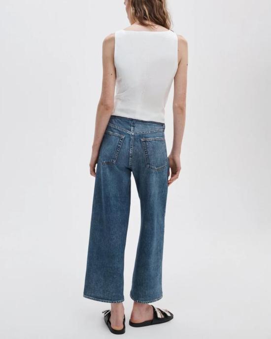  랙앤본 데님 팬츠 미라마 앤디 앵클 와이드 레그 팬츠 킴버 워시 - RAG & BONE