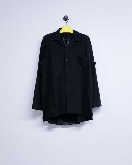  MM6 메종마르지엘라 자켓 Mm6 메종 마르지엘라 드레이프 백 패널 셔츠 재킷 - MM6 MAISON MARGIELA