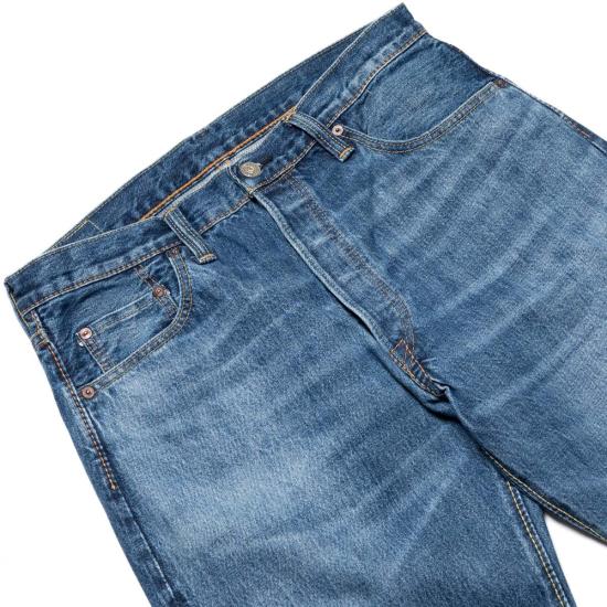  퓨어 블루 재팬 데님 팬츠 중고 003 ID 레귤러 스트레이트 14oz 셀비지 데님 진 중고 워싱 - PURE BLUE JAPAN