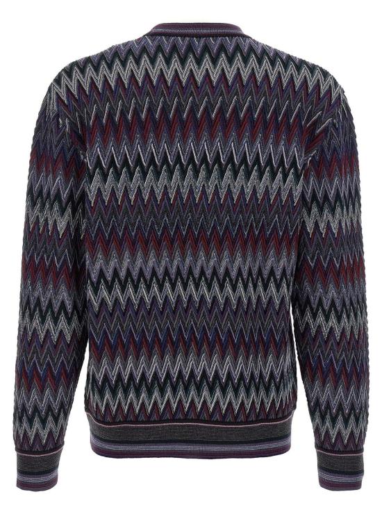 미소니 스웨터 미쏘니 울  블루 - MISSONI