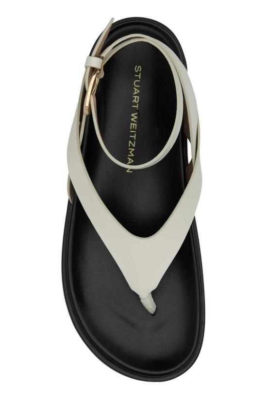  스튜어트 와이츠먼 샌들 메리케이트 텅  크림 - STUART WEITZMAN