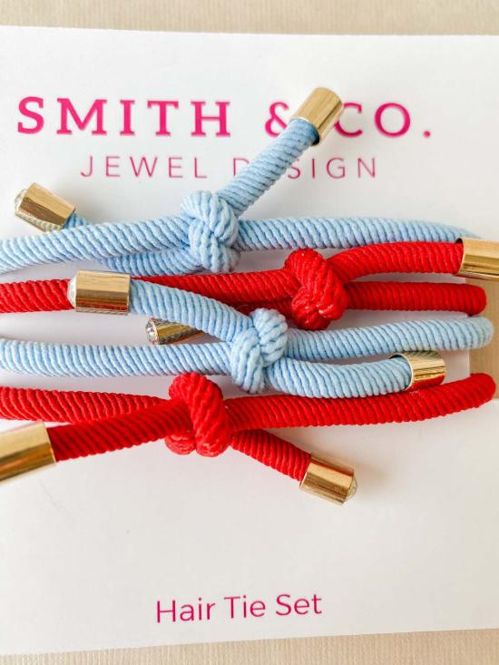  스미스 앤 코 디자인 헤어 액세서리 스미스앤코 디자인 오리지널 헤어타이 세트 - SMITH AND CO. DESIGN