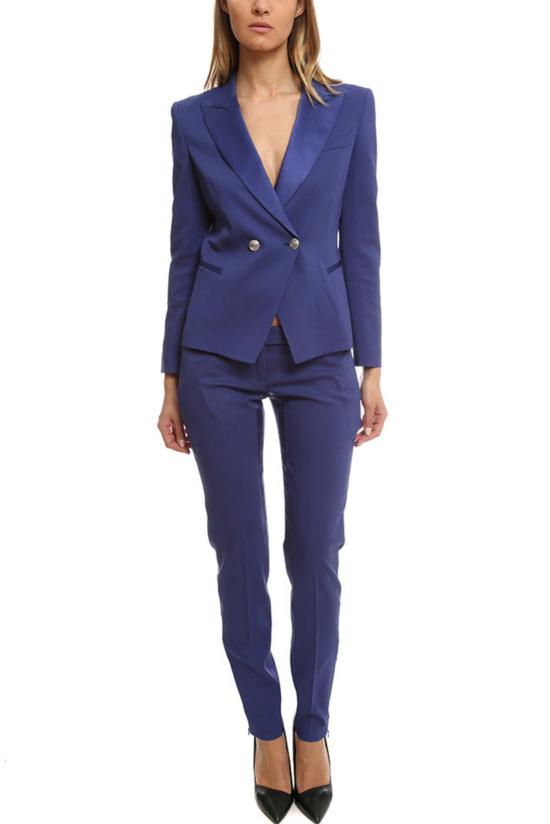  발망 스트레이트 팬츠 FP540010 BLUE - BALMAIN