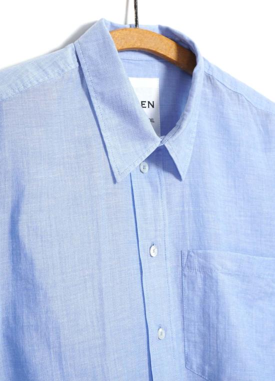  한센 가먼츠 긴팔 셔츠 레이먼드 셔츠 스카이 블루 - HANSEN GARMENTS