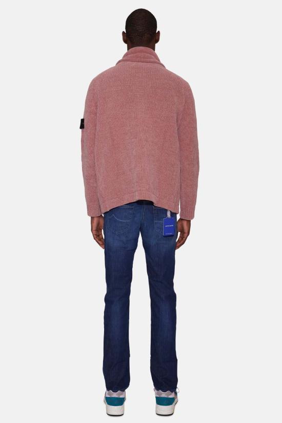  스톤 아일랜드 가디건 MO7715555A5 V0086 PINK - STONE ISLAND