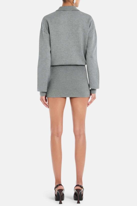  세로야 숏 원피스 S FW25 5083 17 GRAY - SER.O.YA