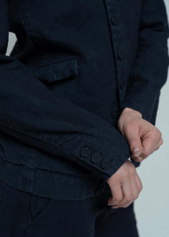  파드칼레 자켓 Pas De Calais 트윌 테일러드 재킷 네이비 - PAS DE CALAIS