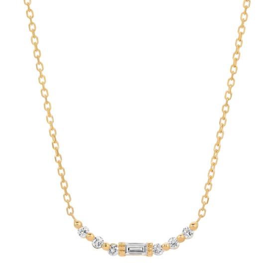  제니 권 디자인스 목걸이/팬던트 제니 권 디자인 다이아몬드 미뉴엣 목걸이 14K 화이트/14K 로즈/14K 옐로우 - JENNIE KWON DESIGNS