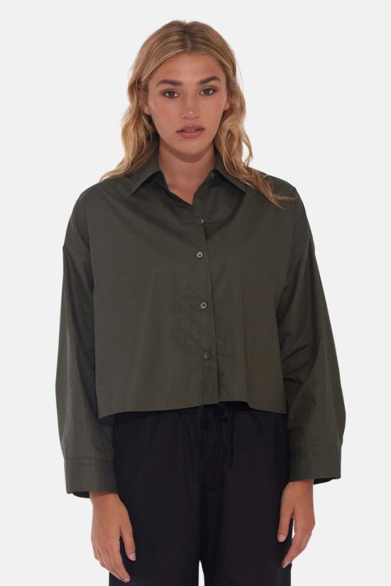  더 타일 클럽 셔츠 WVBCW2410T GREEN