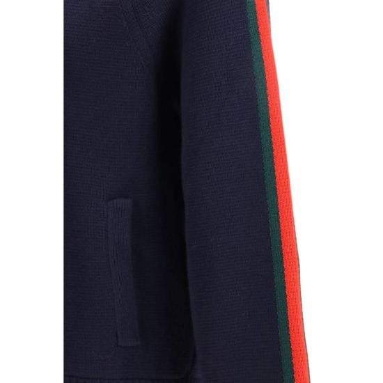 26SS 구찌 자켓 울 지퍼업 재킷 블루 - GUCCI