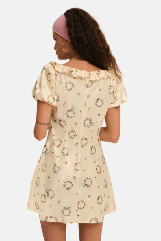  포러브앤레몬스 숏 원피스 CD3789 SU25 YELLOW - FOR LOVE & LEMONS