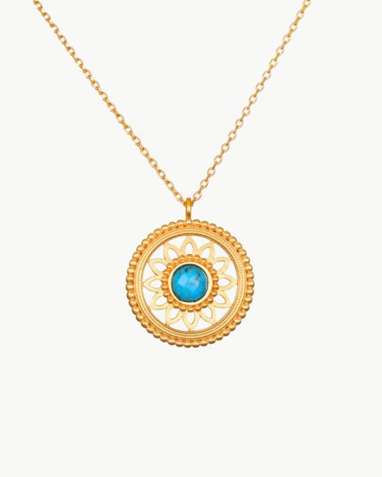  Satya Jewelry 목걸이/팬던트 사티아 주얼리 네이처 인튜이션 터쿼이즈 만달라 목걸이
