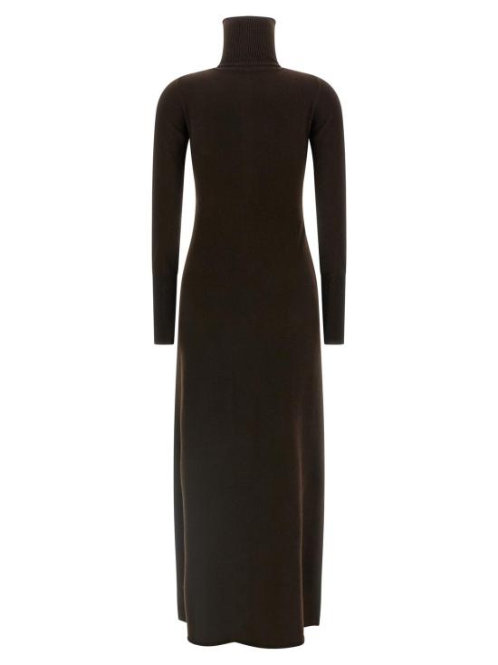  톰포드 롱 원피스 캐시미어 롱 드레스 브라운 - TOMFORD