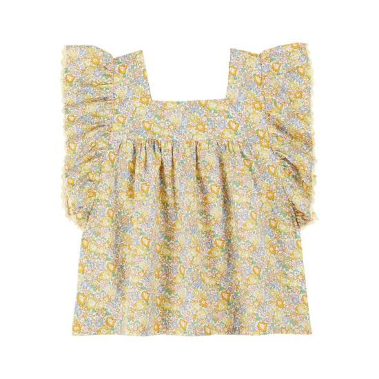  [키즈] Émile et Ida 블라우스 Kids émile Et Ida Liberty 블라우스 Michelle Print