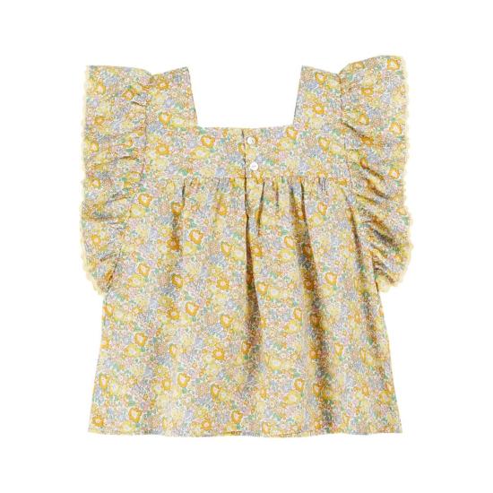  [키즈] Émile et Ida 블라우스 Kids émile Et Ida Liberty 블라우스 Michelle Print - EMILE & IDA