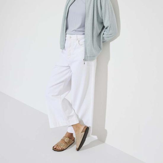  버켄스탁 샌들 애리조나 빅 버클 누벅 가죽 레귤러 - BIRKENSTOCK