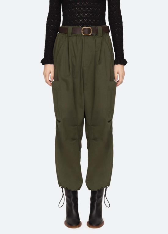  씨뉴욕 스트레이트 팬츠 AW25 067 GREEN - SEA NY