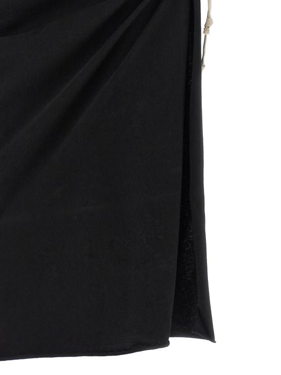  릭 오웬스 롱 스커트 에드푸 니  블랙 - RICK OWENS