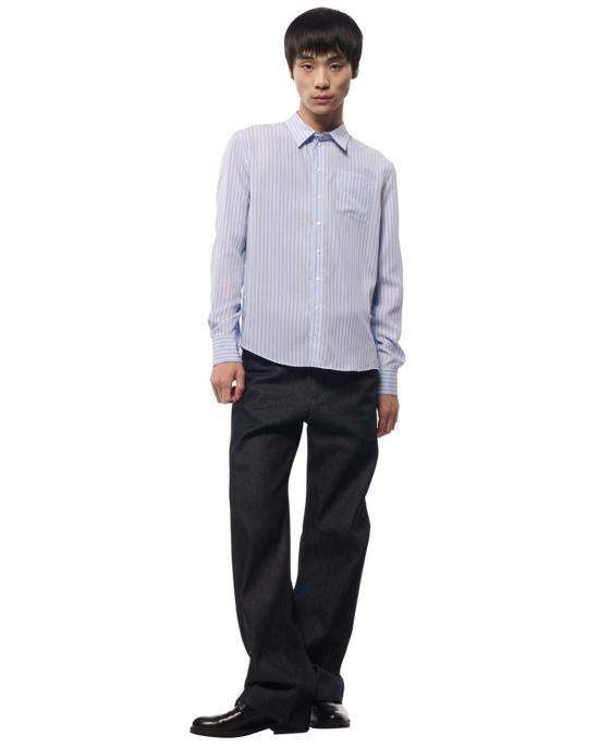  오마르 아프리디 긴팔 셔츠 OA SS26 SHR 101 02 BLUE