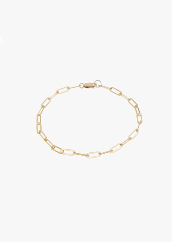  마라 카리조 스칼리세 팔찌 마라 마이크로 링크 체인 브레이슬릿 14K 골드 필드
