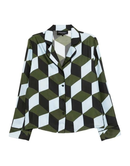  신시아 로리 블라우스 신시아 로울리 아르데코 파자마  지오그리블 - CYNTHIA ROWLEY