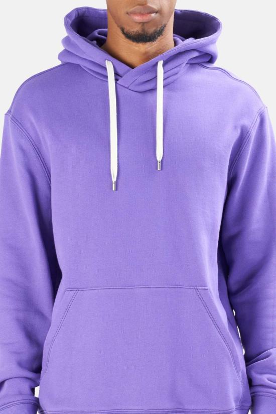  블루&크림 후드 티셔츠 FW21WV BC24T PURPLE - BLUE&CREAM