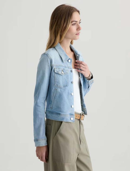  아드리아노 골드슈미드 데님 자켓 Ag Jeans Robyn 재킷 - ADRIANO GOLDSCHMIED