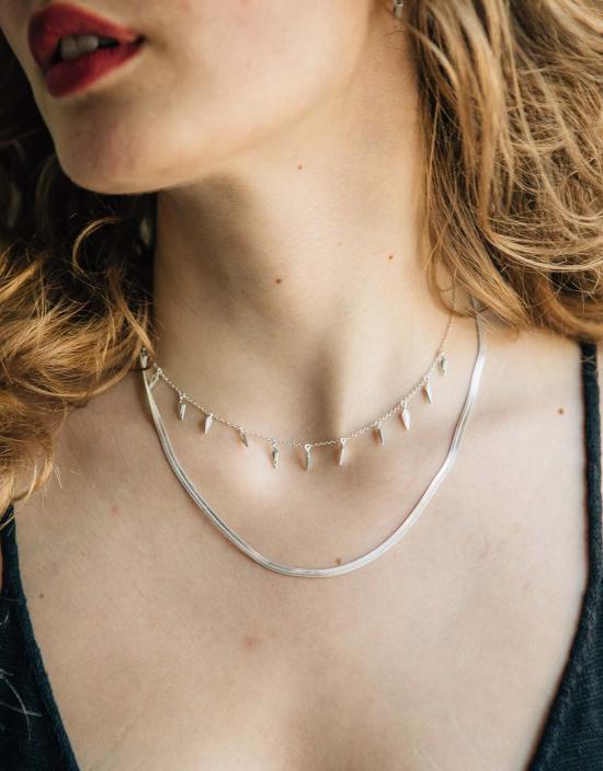  시에라 윈터 주얼리 목걸이/팬던트 와일드파이어 목걸이 스털링 실버 - SIERRA WINTER JEWELRY