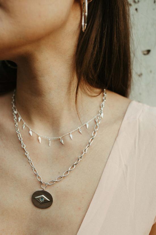  시에라 윈터 주얼리 목걸이/팬던트 와일드파이어 목걸이 스털링 실버 - SIERRA WINTER JEWELRY