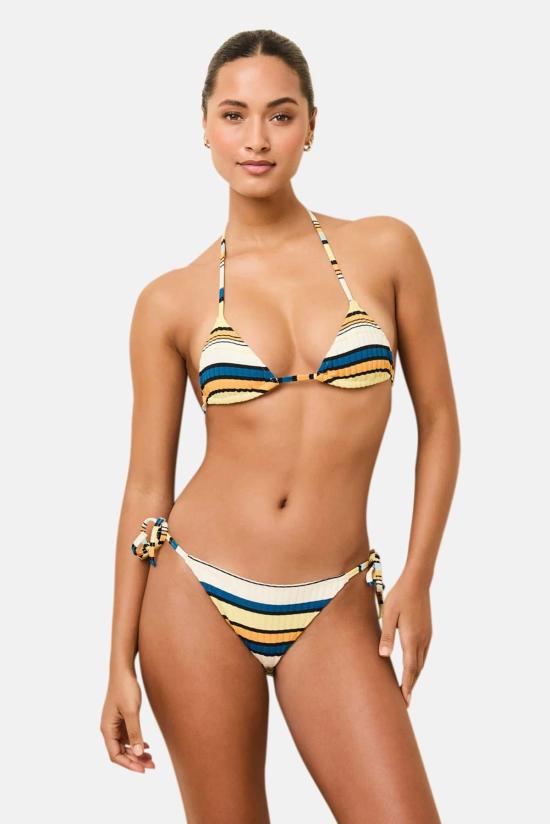  솔리드 앤 스트라이프 비키니 수영복 SP25 S005SR VAS BLUE - SOLID AND STRIPED