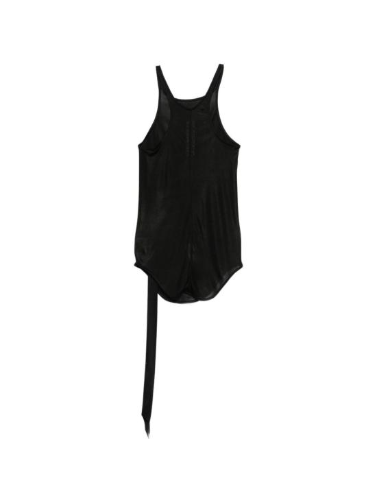  릭 오웬스 민소매 티셔츠 레이서백 탱크탑 블랙 - RICK OWENS